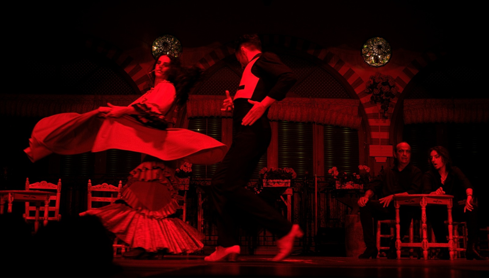Flamenco show in Auditorium Álvarez Quintero